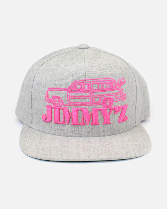 Jimmy'z 3D Woody Logo Cap in Grey