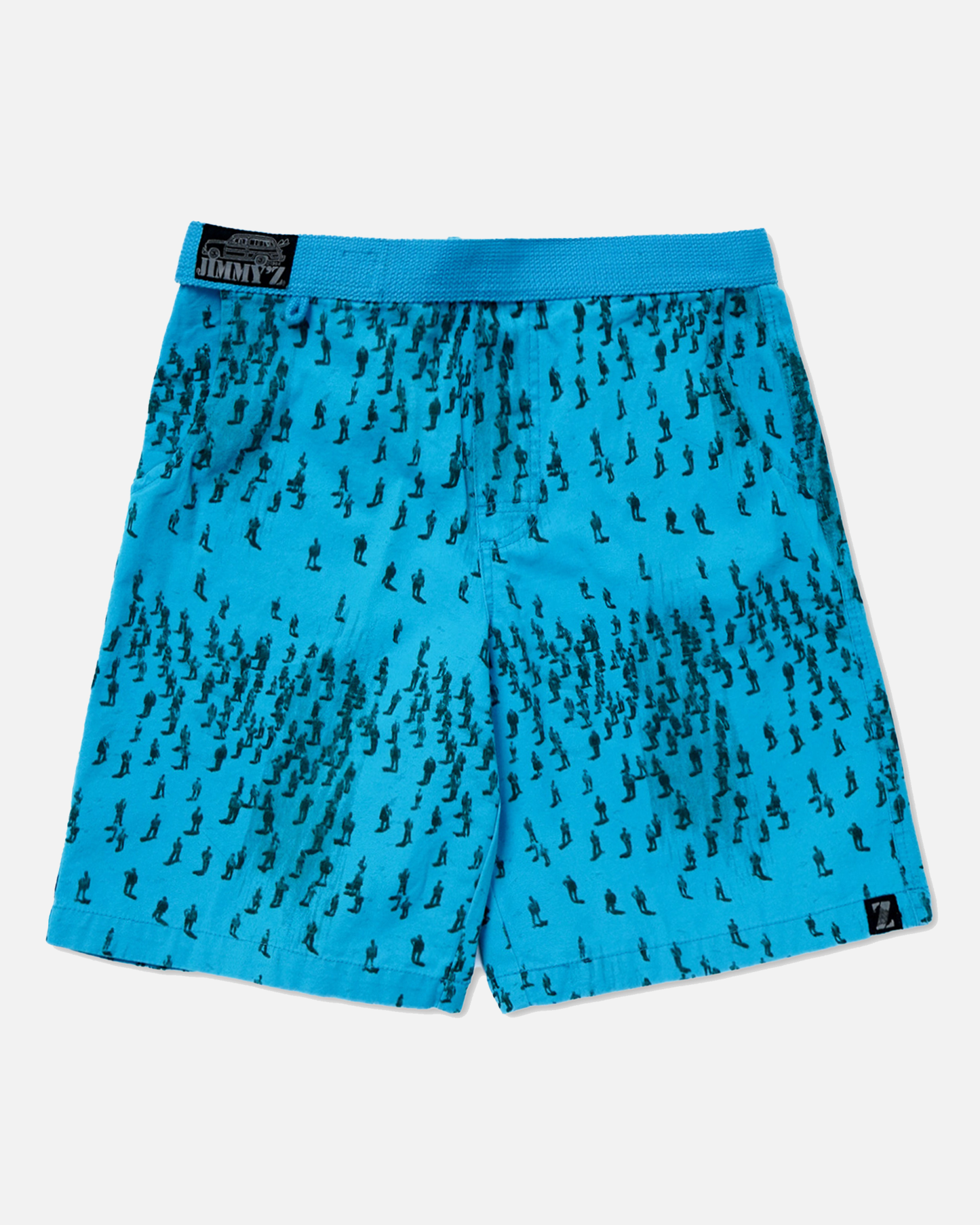 Jimmy'z Vintage EZ-IN-EZ-OUT People Print Shorts